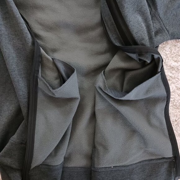 Eddie Bauer Motion FreeDry Performance Full Zip Hoodie Jacket Men's Size L Gray - Picture 6 of 10